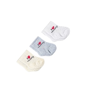 Erkek Bebe Havlu Asetat 1 Ay,6 Ay Çorap (Karışık)
