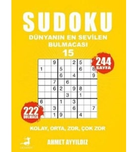 Sudoku Dünyanın Bulmacası 15