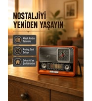 Vintage Radyo – Nostaljik Tasarım Ve Modern Teknoloji Bir Arada