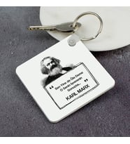 Karl Marx Esprili Anahtarlık
