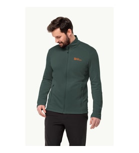 Jack Wolfskın KOLBENBERG FZ M Erkek Ceket JCK1710521-4161 (Siyah)