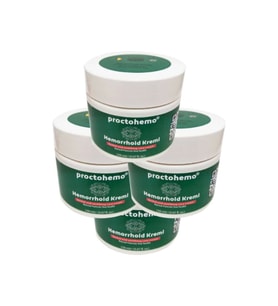 Proctohemo Kişisel Krem Büyük Boy 150 ml x 4 adet