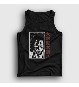 Presmono Unisex Siyah Kenpachi Anime Bleach Atlet 127753tt