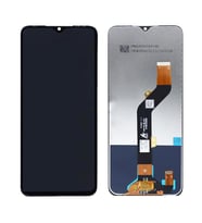 Infinix Hot 9 ile Uyumlu Lcd Ekran Dokunmatik X655 (Siyah)