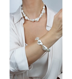 Barok İnci Kolye Bileklik Set