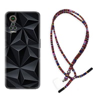 General Mobile GM 21 Pro GM 22 Pro Plus Kılıf Boyun Asklı Rasta Silikon Prizmalar 1782
