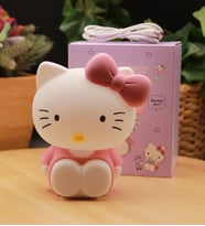 Hello Kitty PREMİUM SERİ SİLİKON GECE LAMBASI (Pembe)