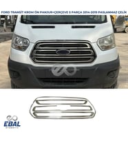 Ford Transit Krom Ön Panjur+Çerçeve 5 prç. 2014-2019 P.Çelik