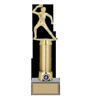 ODAK KUPA - Figürlü Kupalar - Masa Tenisi Kadın Figürlü Kupalar FG-008 B - 30 cm