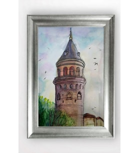 GÜMÜŞ ÇERÇEVELİ TABLO A945