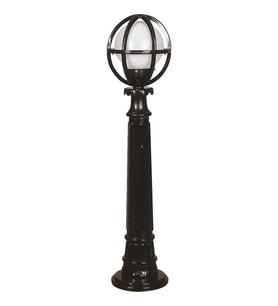 AVONNI BSU-68080-BSY-M8-BOP Siyah Boyalı Dış Mekan Aydınlatma E27 ABS Polietilen Cam 20cm