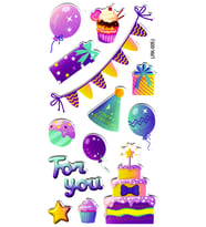 Sticker Kabartmalı Stiker Defter Planlayıcı Etiket (Lrk005)-17x9 cm- Parti Pasta