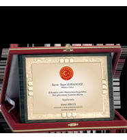 ODAK KUPA - Ahşap Plaketler - PL-027-M A - 18x24 cm