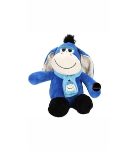Sevimli Eşek Peluş Oyuncak Hediyelik Uyku Arkadaşı 25 cm (Çok Renkli)