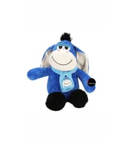 Sevimli Eşek Peluş Oyuncak Hediyelik Uyku Arkadaşı 25 cm (Çok Renkli)