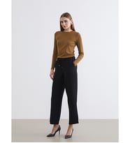 LCW EVERYDAY Siyah Beli Lastikli Kadın Pantolon