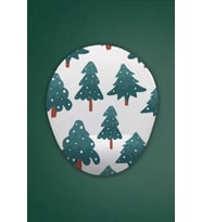 Yılbaşı Temalı Bilek Destekli Mouse Pad