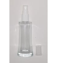 BOŞ PARFÜM ŞİŞESİ 50 ML (10 ADET) ŞEFFAF KAPAKLI SİYAHEYFEL BOŞ ŞİŞE