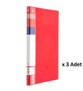 Bigpoint Sunum Dosyası 20'li Kırmızı x 3 Adet
