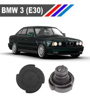 Otozet -Bmw 3 E30 Radyatör Yedek Su Depo Kapağı Yan Sanayi 200 Bar