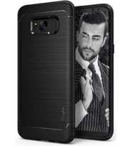 Ringke Onyx Galaxy S8 Plus ile Uyumlu Kılıf Black