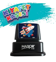 Kıyafet Kaşesi Roket Temalı Öğrenci Kaşesi / Kıyafet Etiketi / Kumaş Kıyafet Kaşesi
