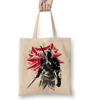 The Witcher Wolf Silhouette Bez Çanta Uzun Saplı