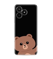 C53 Kılıf Resimli Desenli Silikon Platinium Series Hello Bear 1905