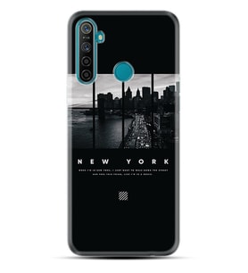 Realme 5i 5 Pro 6i 7 Pro 8 Kılıf Desemli Silikon New York 1612