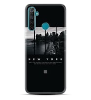 Realme 5i 5 Pro 6i 7 Pro 8 Kılıf Desemli Silikon New York 1612