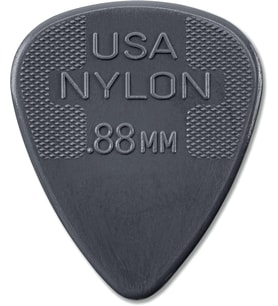 Jim Dunlop 44R.88 Naylon Standart, Koyu Gri.88Mm, 72/Çanta