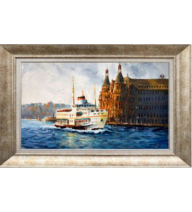 GÜMÜŞ ÇERÇEVELİ TABLO N1094