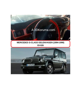 Mercedes -benz Gelenvagen Torpido Koruması / Halısı / Örtüsü / Kılıfı