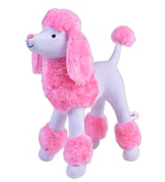 Sevimli Poodle Köpek Pembe 40 Cm
