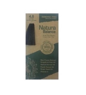 Natura Balance Organik Krem Saç Boyası 60 ml - 4.8 Bitter