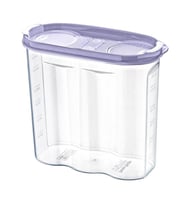 River World 2 Kapaklı Ölçekli Erzak Kuru Gıda Saklama Kutusu Kabı - 1,7 Litre