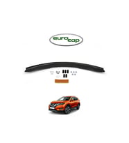 Nissan X-trail Ön Kaput Koruma Rüzgarlığı 3mm Akrilik (ABS) Parlak Siyah Deflektör 2014->