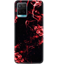 Vivo Y11S Y21S Y20 Y20S Y70 Kılıf Desemli Silikon Red Smoke 1745
