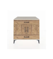Kronos Şifonyer 2 Raflı 2 Çekmeceli 2 Kapaklı 88x59x80 Aytaşı-Çam