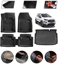 Ford Ecosport Uyumlu Paspas Araca Özel Bagaj Havuzu MBS Siyah
