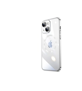 Apple iPhone 13 Pro Max Uyumlu Kılıf Wireless Şarj Özellikli Sert PC Zore Riksos M-safe Kapak