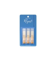 Rico RCB0330 Royal Bb Klarnet Kamışı No: 3.0 (Profesyonel/Eğitim) - 3'lü Paket  Fransız Kesim (Filed), Esnek Tepki ve Deneme Paketi
