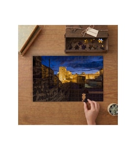 Rabati Kalesi - Manzara Tasarımı 240 parça Ahşap Puzzle Ahşap Kutuda MP03867