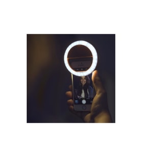 Şarjlı 36 LED Selfie Işığı, Ayarlanabilir Ring Light Telefon Işığı