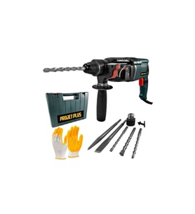3000W Güçlü Kırıcı Delici Metal Dişli Şanzuman Gri Hammer Drill