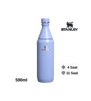 Stanley The All Day Slim Su Şişesi 0.59 L Termos Kamp Matara (Lila)