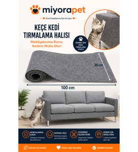 TIRMALAMA HALISI 30*100 CM-GRİ
