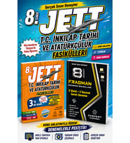 8.Sınıf Jett TC İnkılap Tarihi ve Atatürkçülük Fasikülleri -3 Fragman Deneme