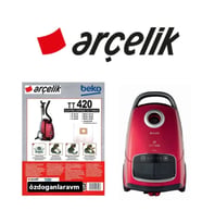 Arçelik Elektrik Süpürge Sentetik Bez Toz Torbası 10 Adet