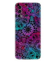 General Mobile GM 23 Kılıf Silikon Desen Özel Seri Colurful Mandala 1667